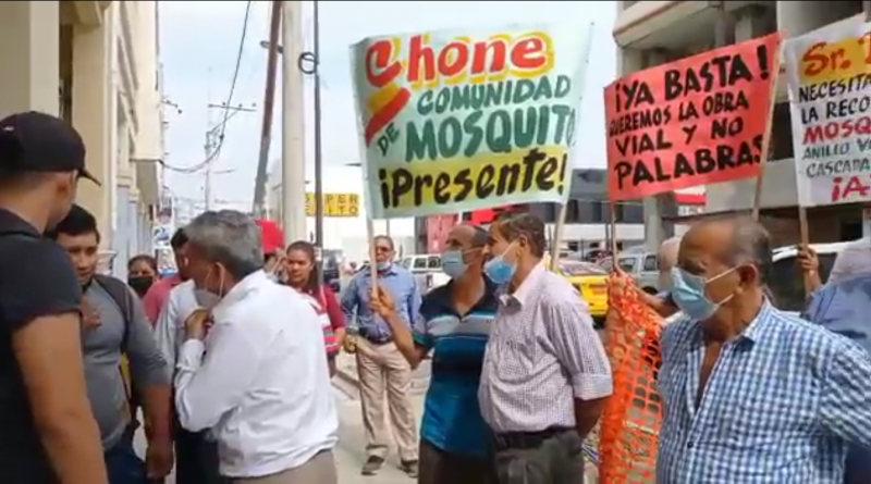 #CHONE | LIDERES COMUNITARIOS DEL SITIO MOSQUITO