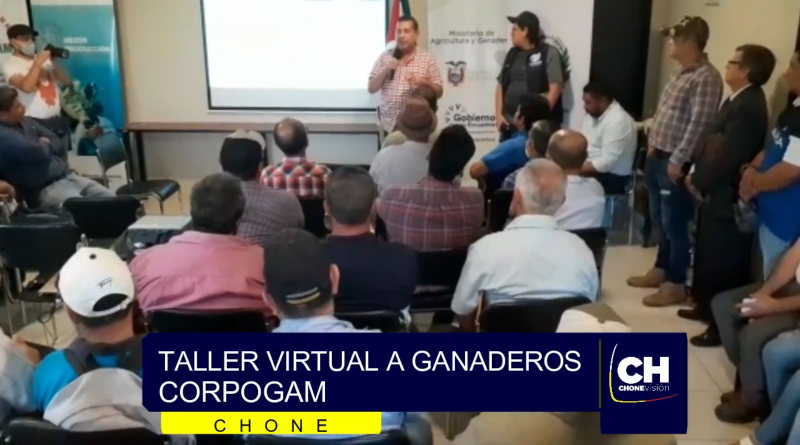 #CHONE | Corporación de Ganaderos de Manabí CORPOGAM realizó seminario de virtualidad a los ganaderos de la provincia con apoyo de otras instituciones.